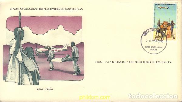 Sellos: 574314 MNH KENIA 1980 SERVICIO MEDICO AEREO