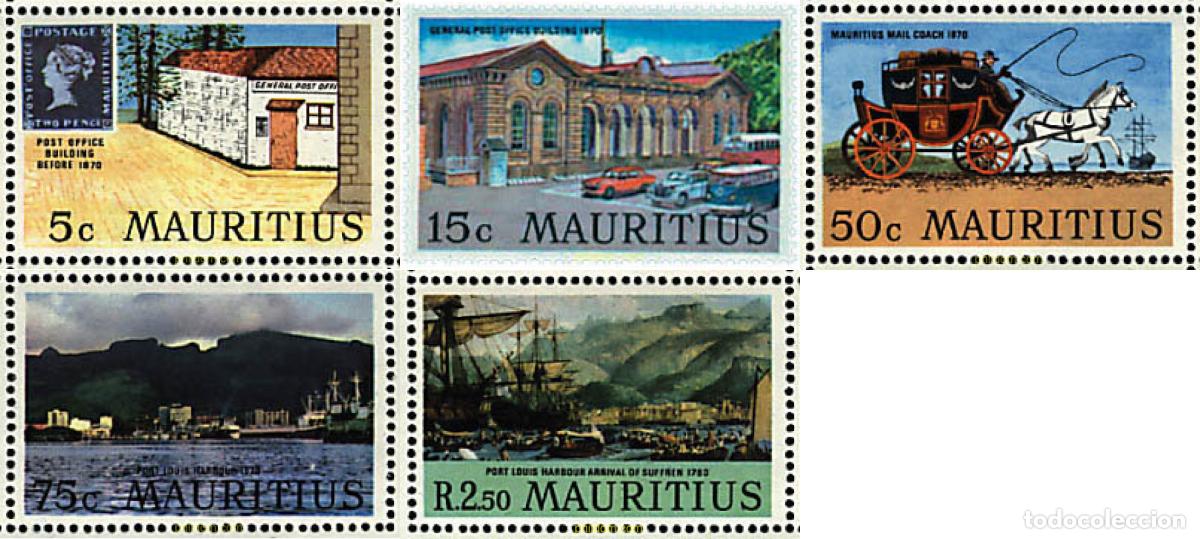 Sellos: 49238 MNH MAURICIO 1970 PORT LOUIS