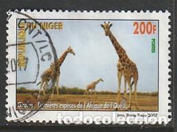 Sellos: NIGER, AFRICA, SELLO USADO