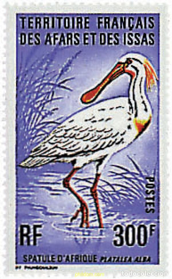Sellos: 33047 MNH AFARS E ISSAS 1976 AVES