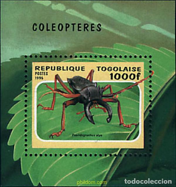 Sellos: 73758 MNH TOGO 1996 COLEOPTERO