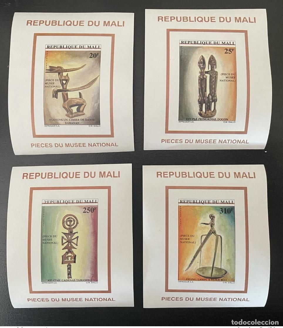 Selos: Mali 1997 Mi. 1875 - 1878 S/S Exposiciones del Museo Nacional Art Kunst