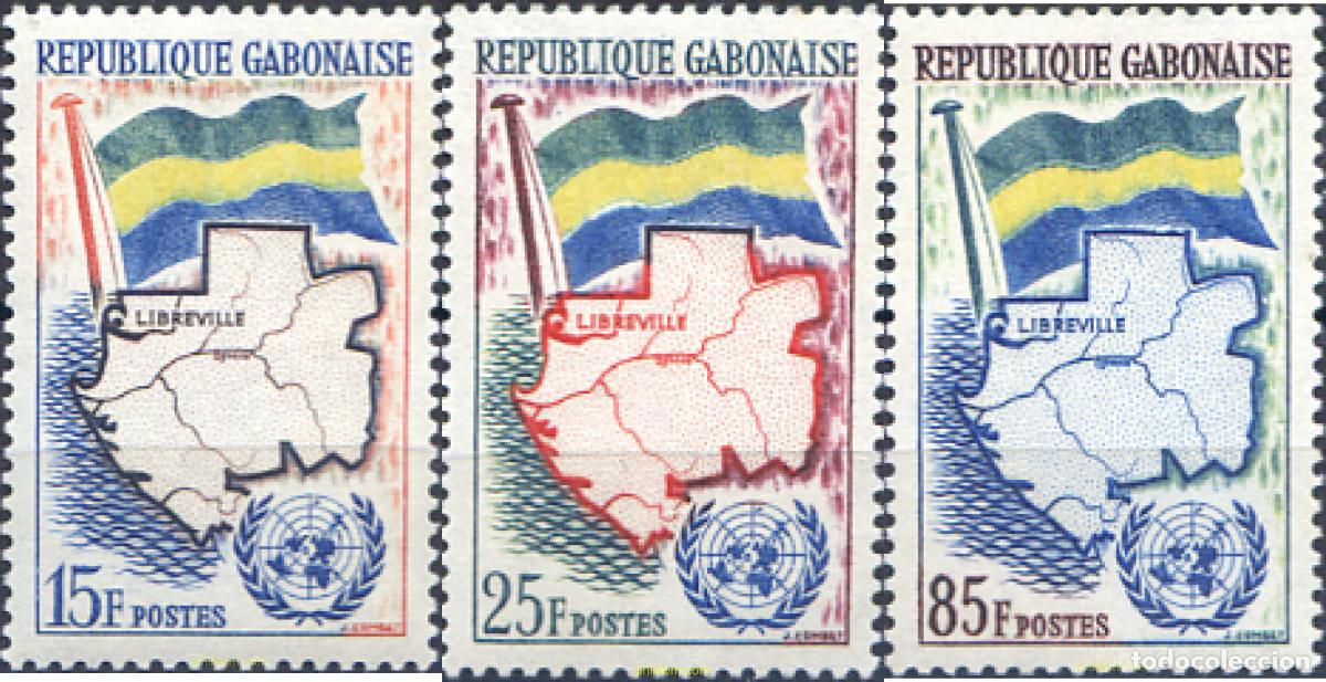 Sellos: 269020 MNH GABON 1961 ONU