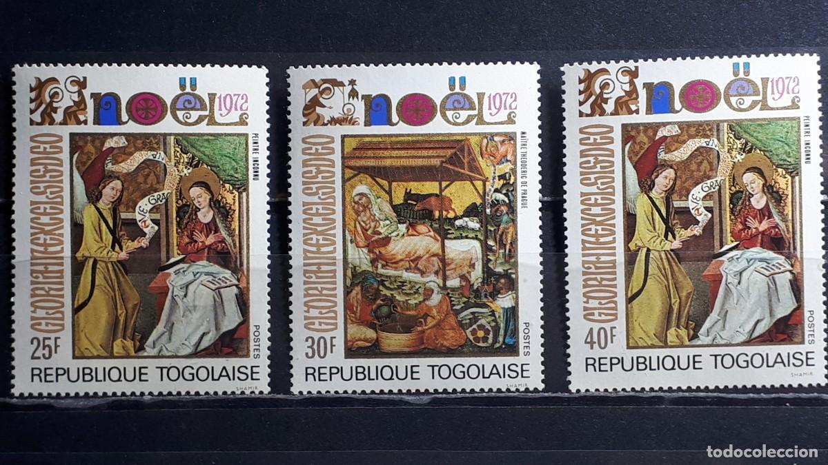 Sellos: TOGO. A&Ntilde;O 1972. **. YVERT A&eacute;reo 760/2