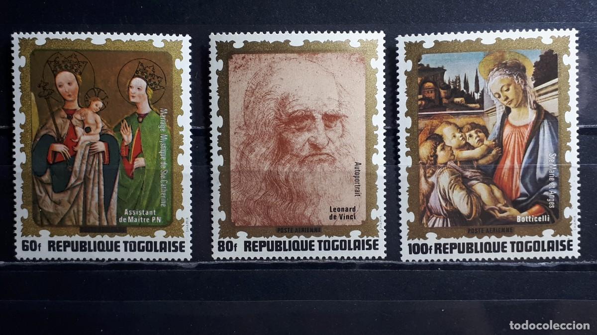Sellos: TOGO. A&Ntilde;O 1972. **. YVERT A&eacute;reo 185/7