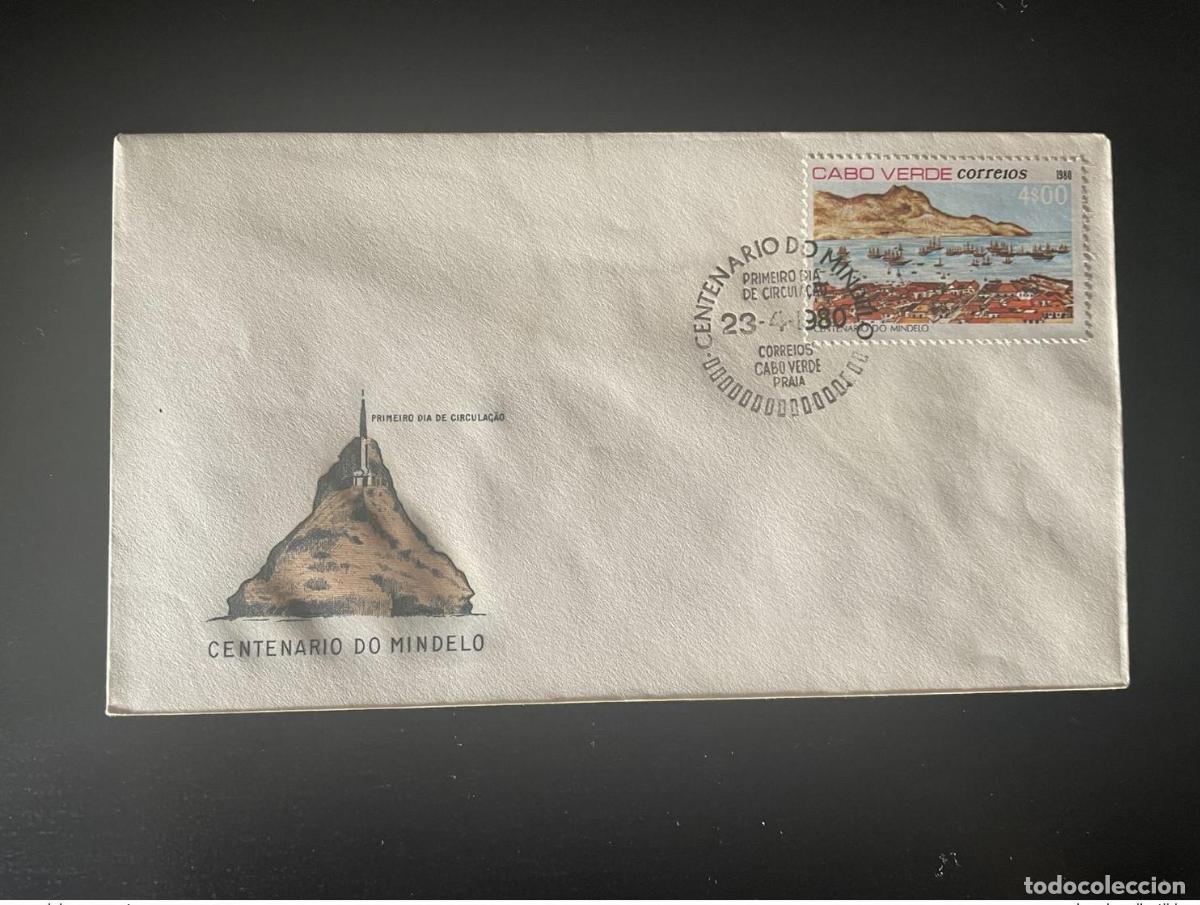 Timbres: Cabo Verde 1980 Mi. 403 FDC Centenario do Mindelo 100 years