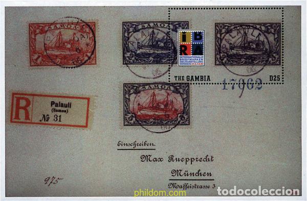 Sellos: 89223 MNH GAMBIA 1999 IBRA 99. EXPOSICION FILATELICA INTERNACIONAL