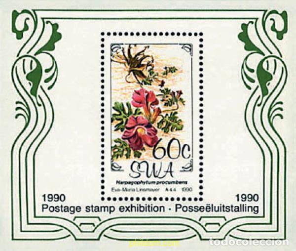 Sellos: 93758 MNH SUR OESTE AFRICANO 1990 FLORES