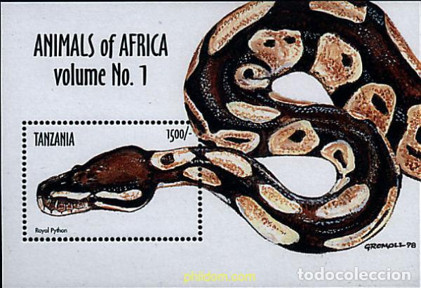 Sellos: 365374 MNH TANZANIA 1999 ANIMALES DE AFRICA