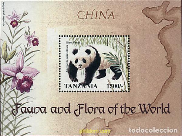 Sellos: 365365 MNH TANZANIA 1998 FAUNA Y FLORA DEL MUNDO