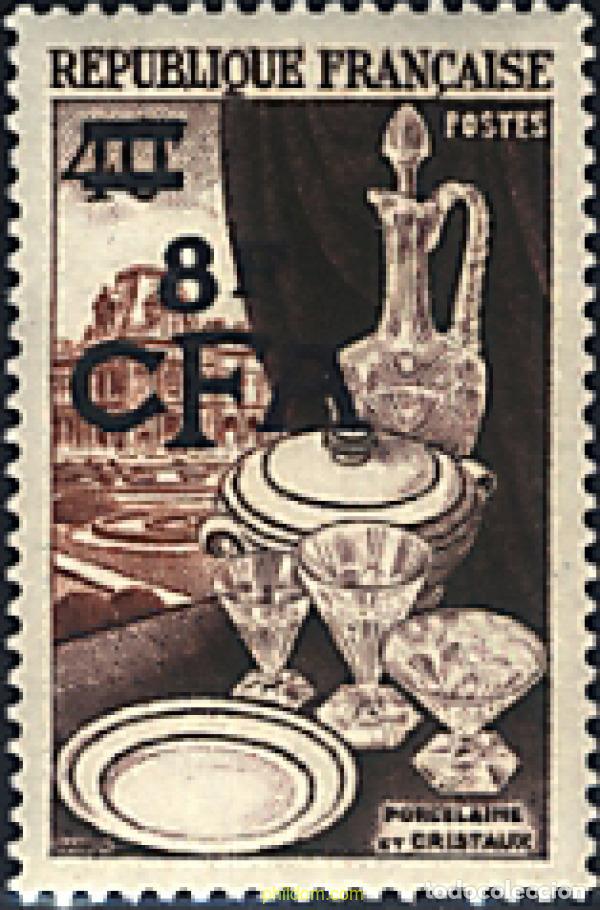 Sellos: 666892 MNH REUNION 1954 MOTIVOS VARIOS