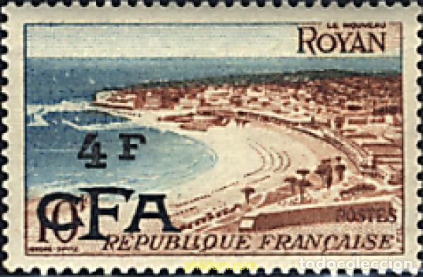 Sellos: 666893 MNH REUNION 1954 MOTIVOS VARIOS