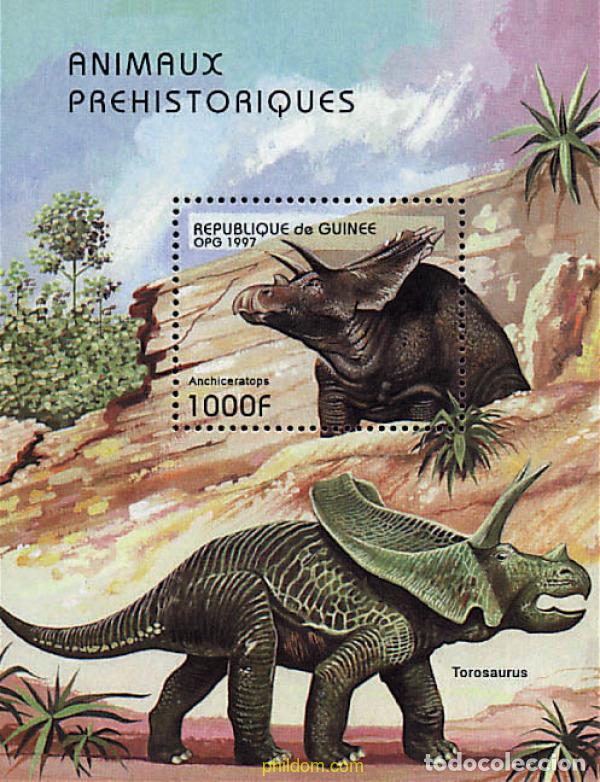 Sellos: 74367 MNH GUINEA 1997 FAUNA PREHISTORICA