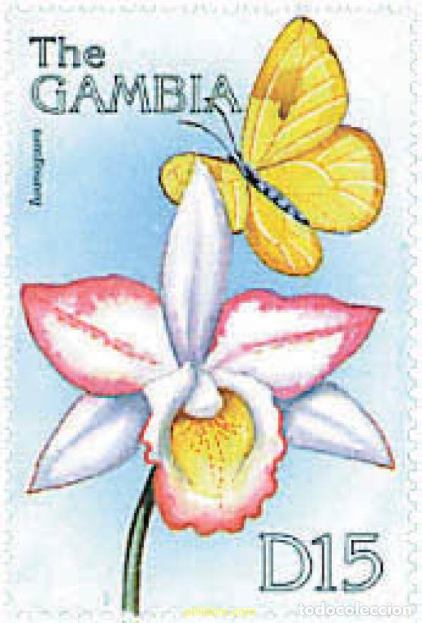 Sellos: 211081 MNH GAMBIA 1999 ORQUIDEAS DEL MUNDO