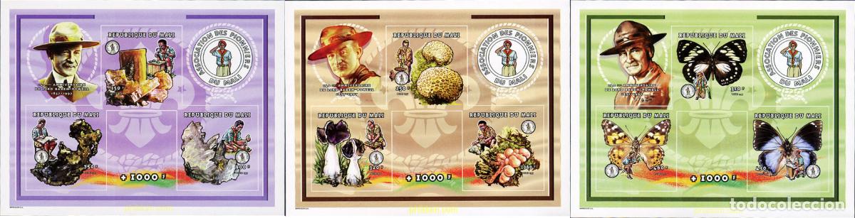 Sellos: 222037 MNH MALI 1998 90 ANIVERSARIO DEL ESCULTISMO