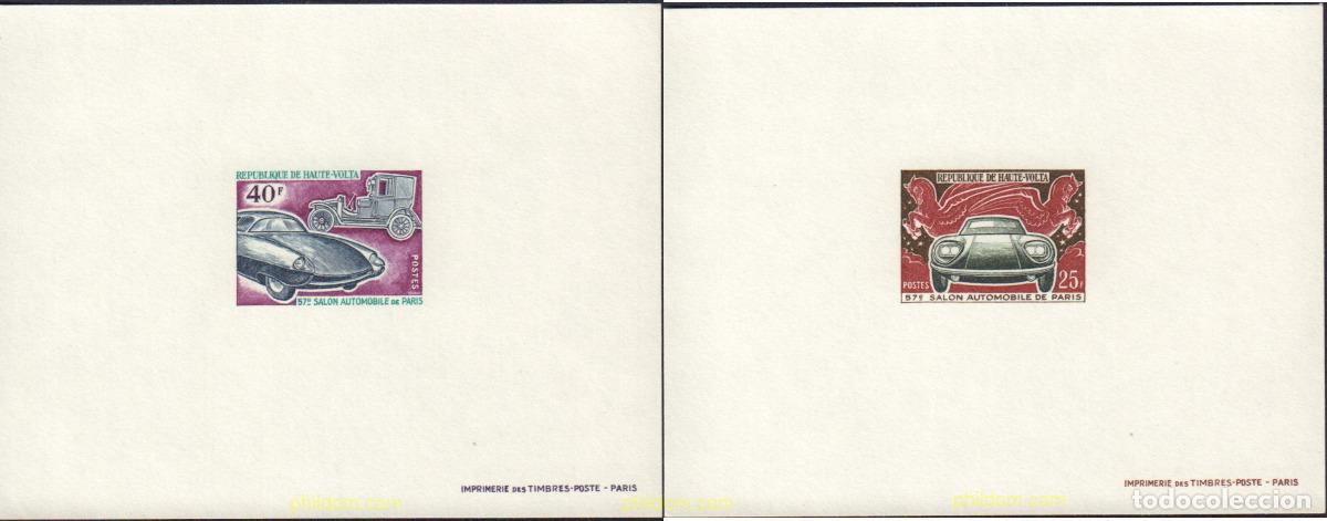 Sellos: 158569 MNH ALTO VOLTA 1970 57 SALON DEL AUTOMOVIL DE PARIS