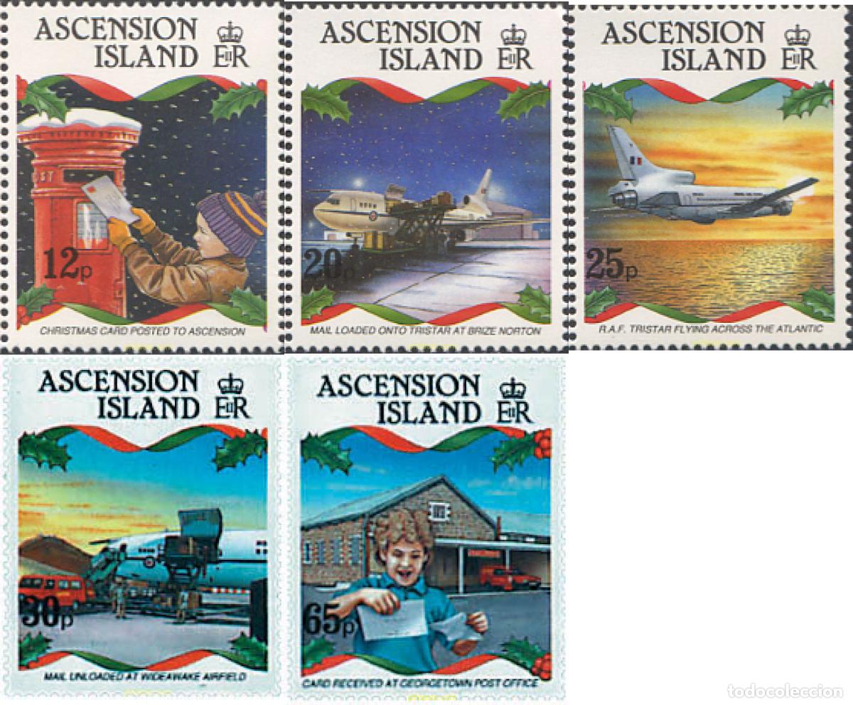 Sellos: 72685 MNH ASCENSION 1993 NAVIDAD