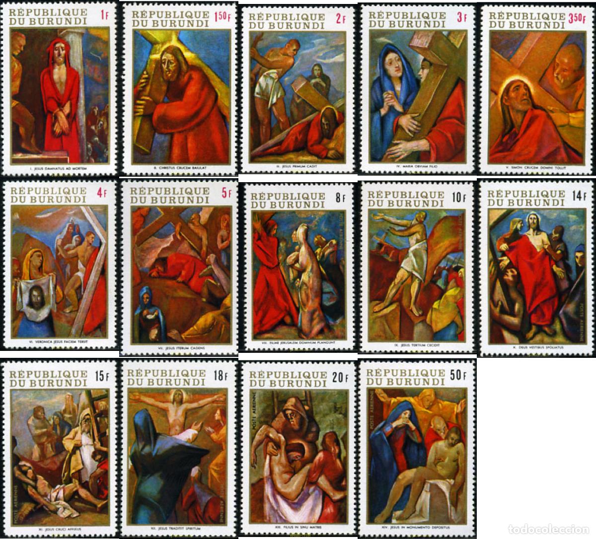 Sellos: 73328 MNH BURUNDI 1970 PASCUA