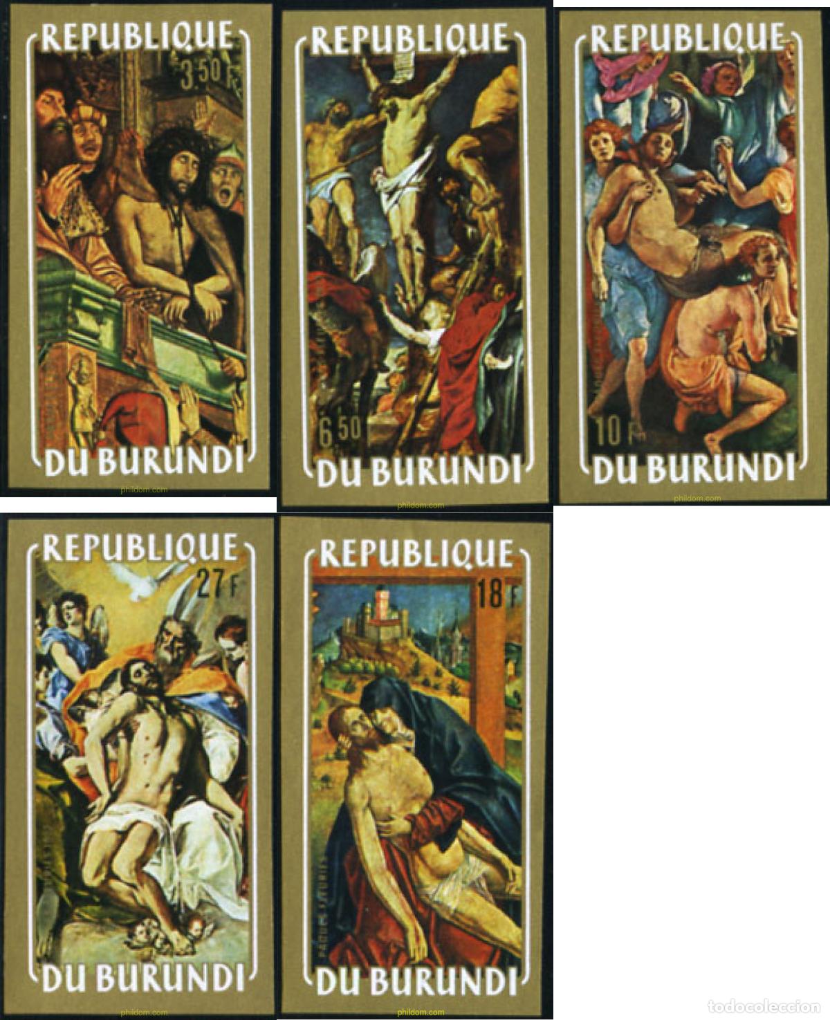 Sellos: 14762 MNH BURUNDI 1972 PASCUA
