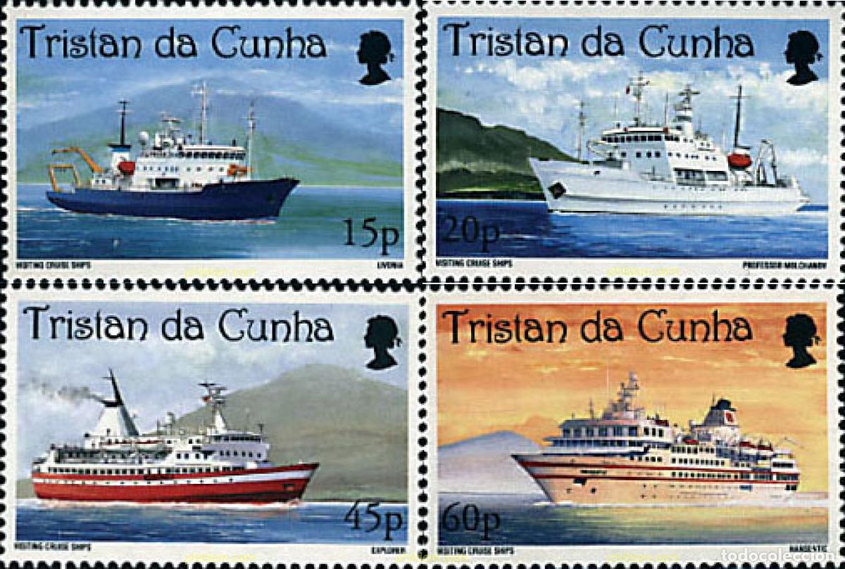 Sellos: 40975 MNH TRISTAN DA CUNHA 1998 BARCOS