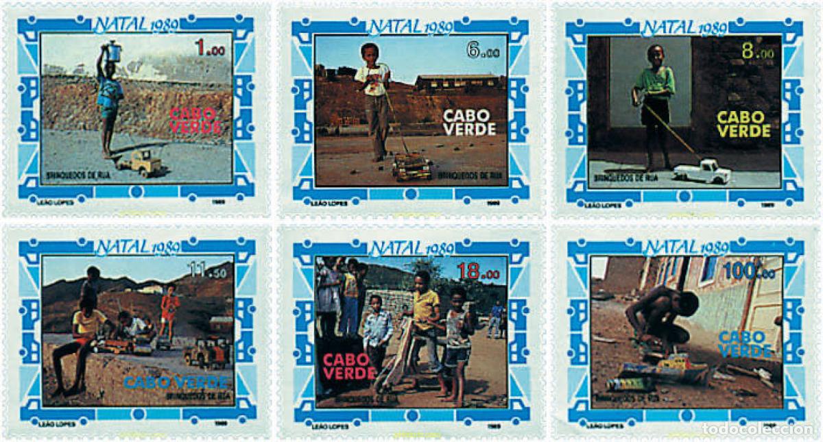 Sellos: 47782 MNH CABO VERDE 1989 NAVIDAD