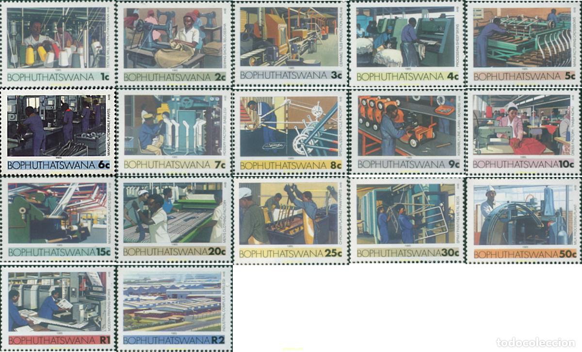 Sellos: 39464 MNH BOPHUTHATSWANA 1985 SERIE BASICA