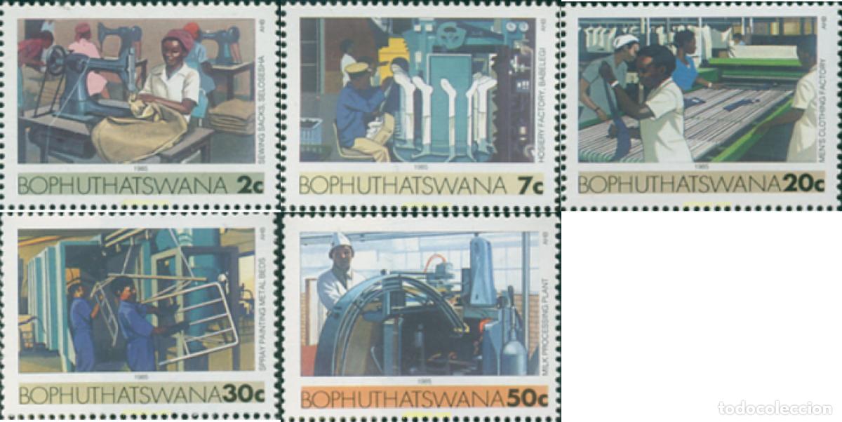 Sellos: 575988 MNH BOPHUTHATSWANA 1985 SERIE BASICA