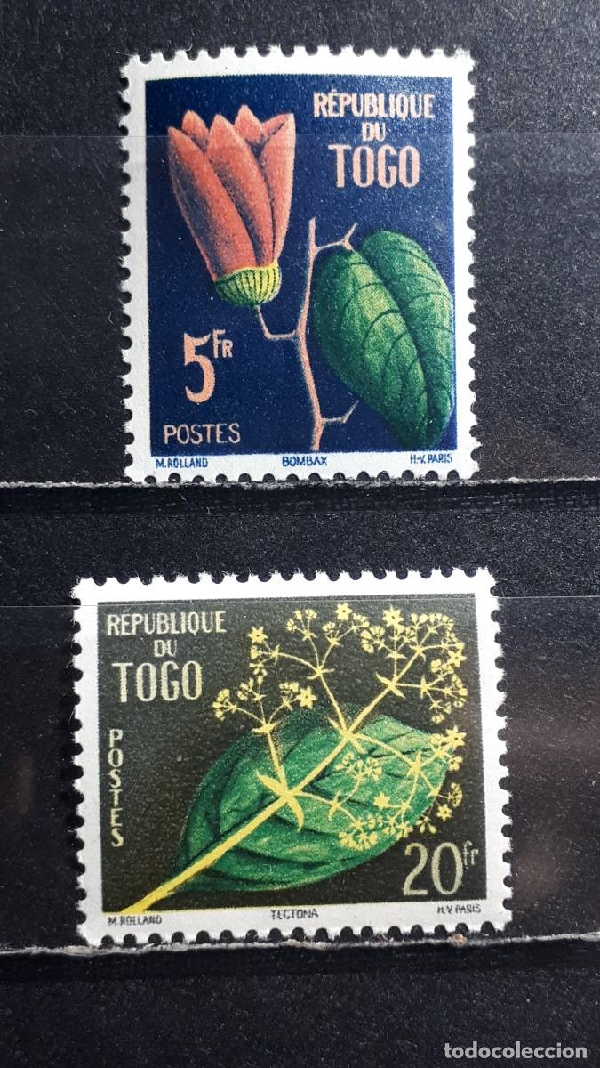 Sellos: TOGO. A&Ntilde;O 1959. **. YVERT 276/7