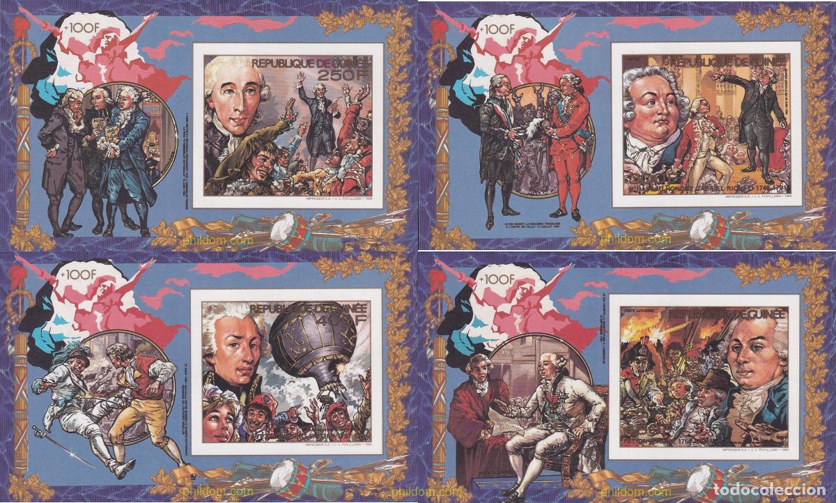 Sellos: 19228 MNH GUINEA 1989 200 ANIVERSARIO DE LA REVOLUCION FRANCESA
