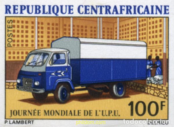 Sellos: 19241 MNH CENTROAFRICANA 1972 DIA DE LA UPU