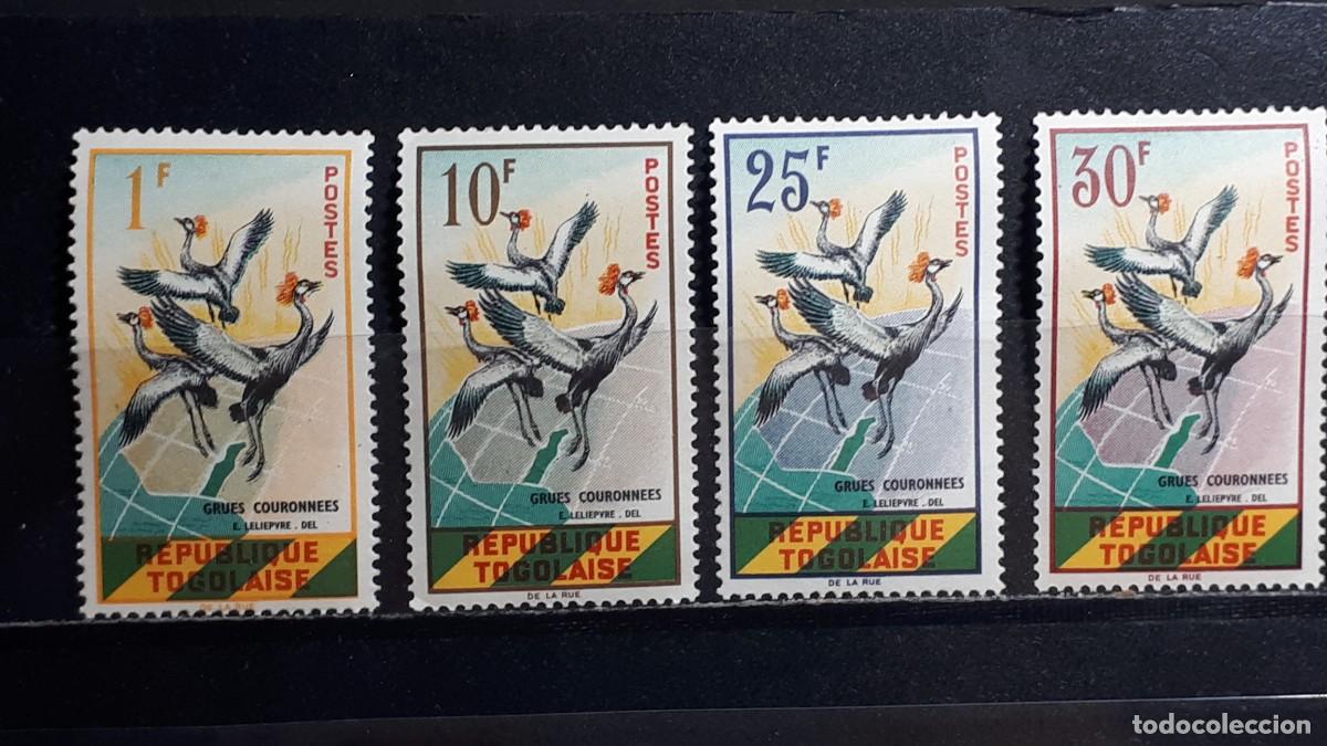 Sellos: TOGO. A&Ntilde;O 1961. **. YVERT 325/8