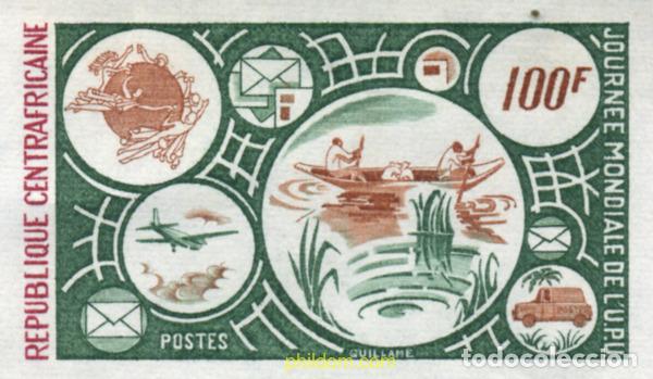 Sellos: 194997 MNH CENTROAFRICANA 1976 DIA MUNDIAL DE LA UPU