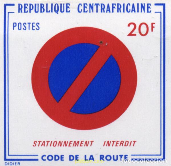 Sellos: 207364 MNH CENTROAFRICANA 1975 CODIGO DE LA CARRETERA