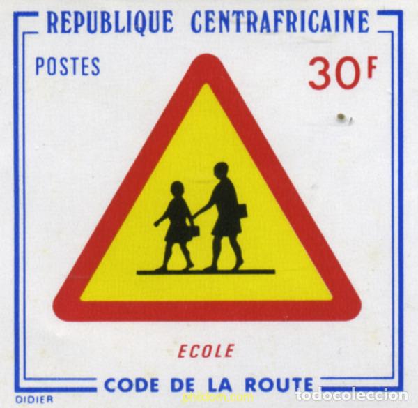 Sellos: 207365 MNH CENTROAFRICANA 1975 CODIGO DE LA CARRETERA