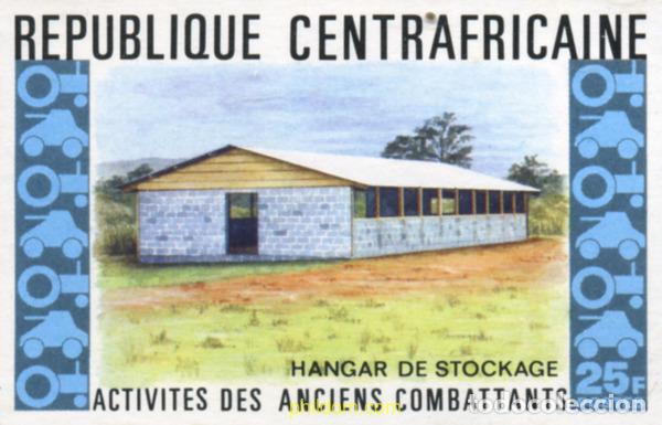 Sellos: 207352 MNH CENTROAFRICANA 1974 ACTIVIDADES DE LOS ANTIGUOS COMBATIENTES