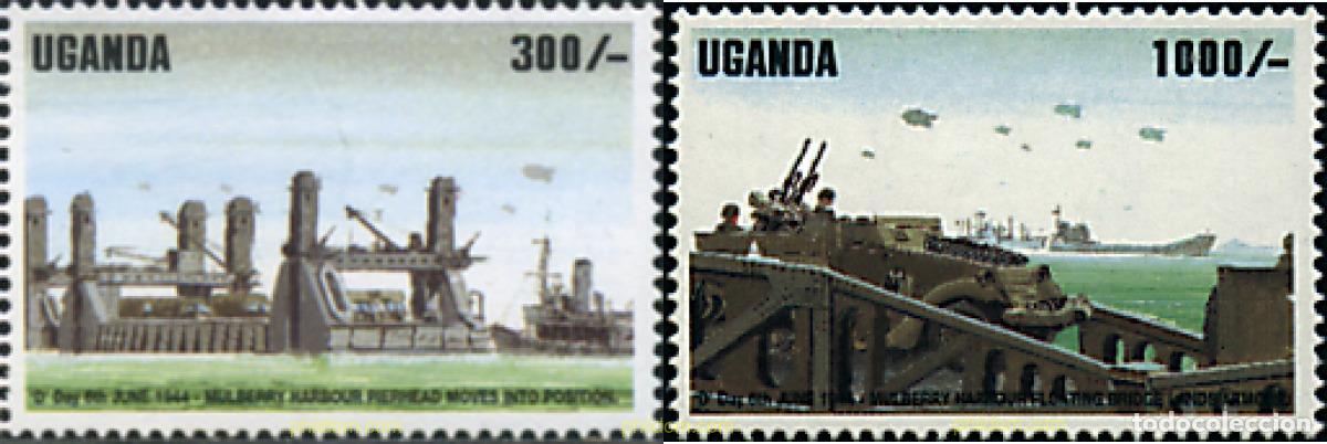 Sellos: 42661 MNH UGANDA 1994 50 ANIVERSARIO DEL DESEMBARCO DE NORMANDIA