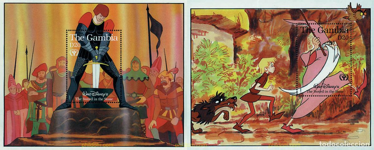 Sellos: 49008 MNH GAMBIA 1991 DISNEY