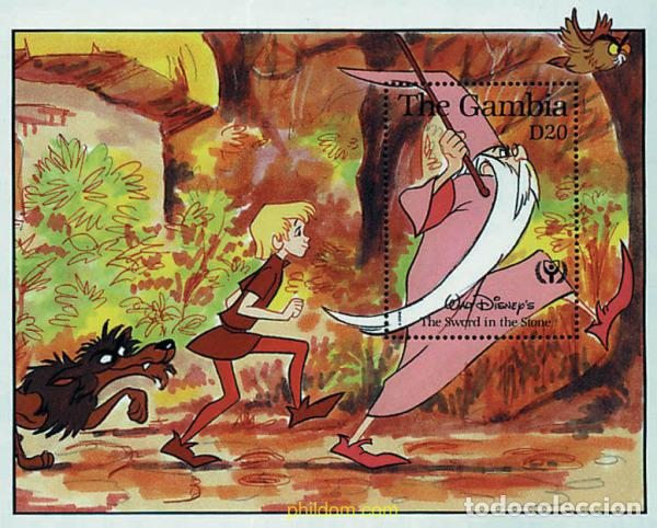 Sellos: 253904 MNH GAMBIA 1991 DISNEY