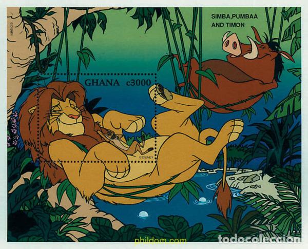 Sellos: 318073 MNH GHANA 1996 PERSONAJES DE WALT DISNEY