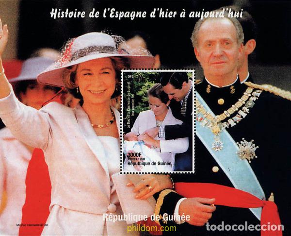 Sellos: 323780 MNH GUINEA 1998 HISTORIA DE LA ESPA&Ntilde;A DE AYER Y DE HOY. PINTURAS