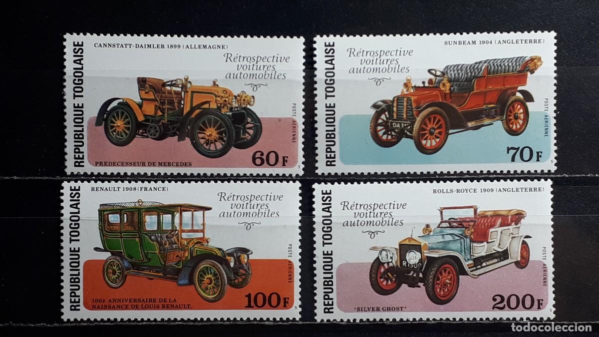 Sellos: TOGO. A&Ntilde;O 1977. **. YVERT A&eacute;reo 310/3