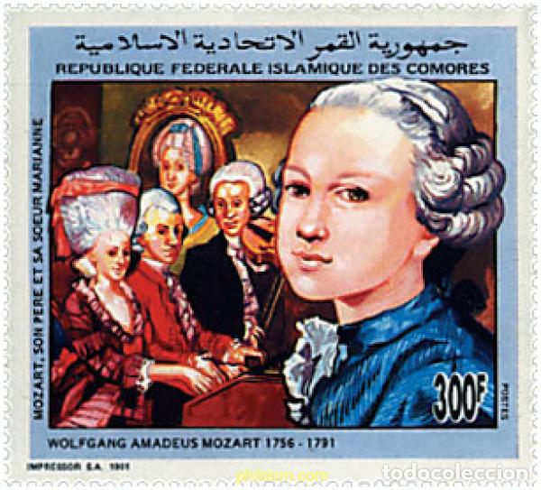 Sellos: 607660 MNH COMORES 1991 PERSONAJES Y ACONTECIMIENTOS