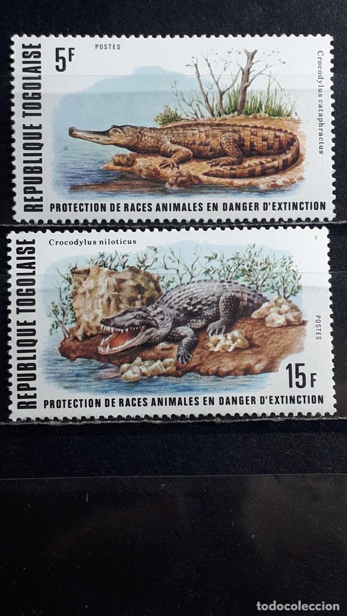 Sellos: TOGO. A&Ntilde;O 1977. **. YVERT 898/9