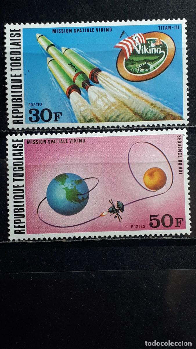 Sellos: TOGO. A&Ntilde;O 1976. **. YVERT 871/2