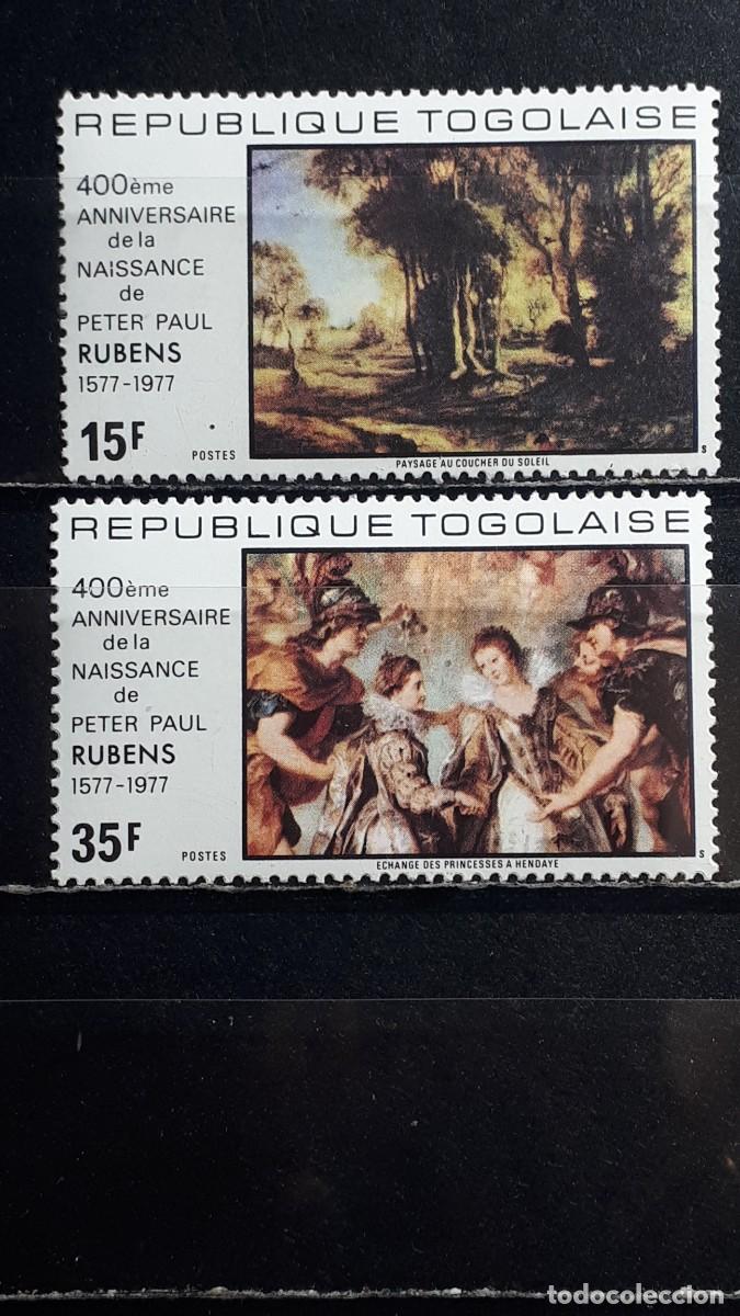 Sellos: TOGO. A&Ntilde;O 1977. **. YVERT 901/2