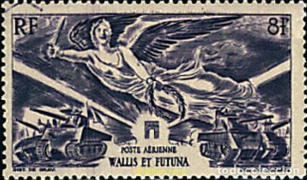 Sellos: 348756 HINGED WALLIS Y FUTUNA 1946 ANIVERSARIO DE LA VICTORIA