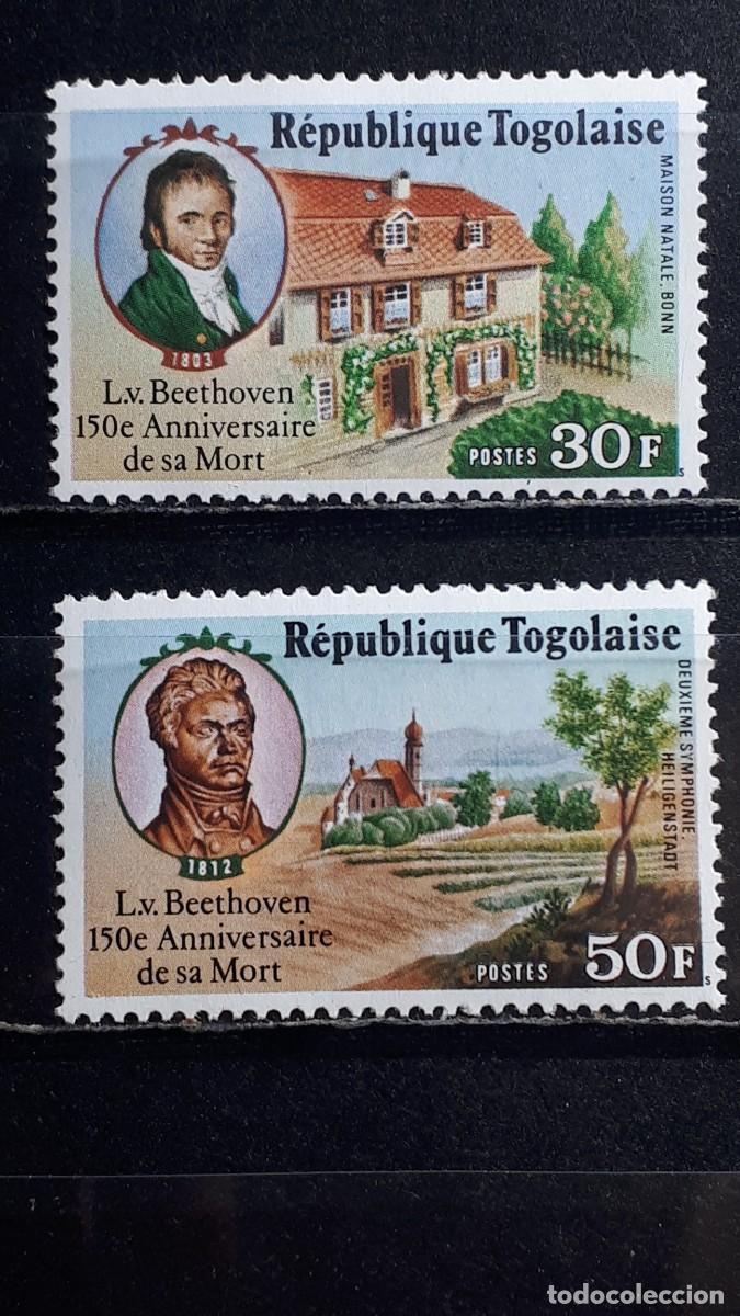 Sellos: TOGO. A&Ntilde;O 1977. **. YVERT 890/1