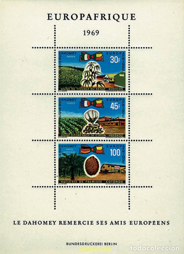 Sellos: 43912 MNH DAHOMEY 1969 EUROPAFRICA