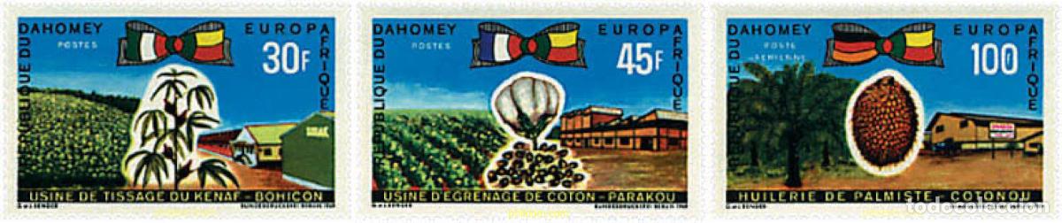 Sellos: 43700 MNH DAHOMEY 1969 EUROPAFRICA