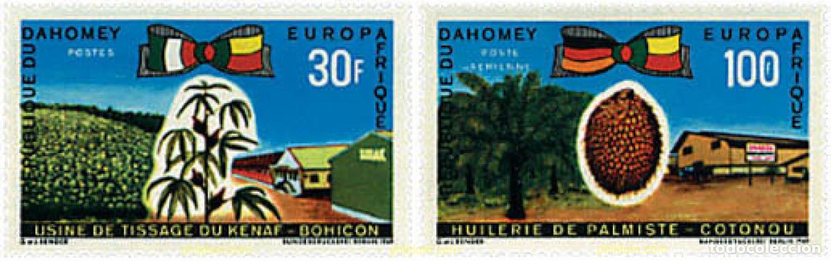 Sellos: 600168 MNH DAHOMEY 1969 EUROPAFRICA